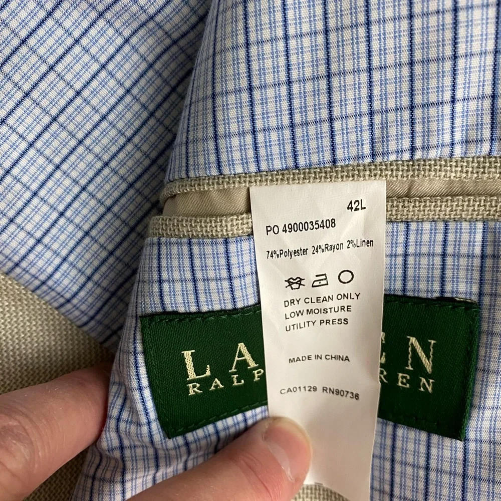 Ralph Lauren Beige Sport Coat Blazer